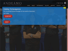 Tablet Screenshot of andeamo.com